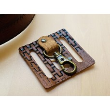 【手工製 】腰帶 Key Holder /銅問號扣