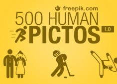 [網路資源]超過500個人物俏皮PSD原始檔