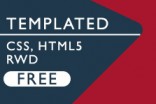 [網頁版型]Templated免費網頁版型CSS, HTML5/RWD響應式 樣版