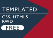 [網頁版型]Templated免費網頁版型CSS, HTML5/RWD響應式 樣版