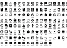 [網路資源]免費 Material icons 向量圖示集-Google免費提供
