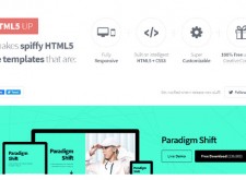 [網頁版型]HTML5 UP免費網頁版型CSS, HTML5/RWD響應式 樣版