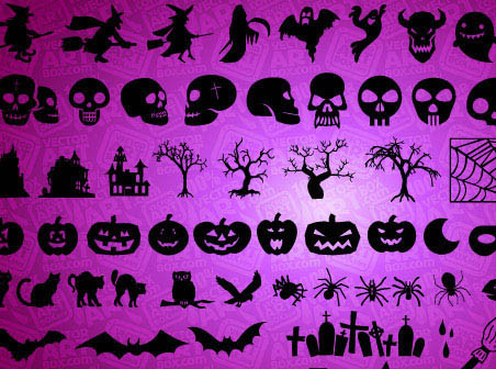 Halloween-Silhouettes-452-452x336