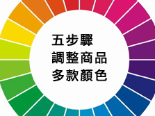 [PHOTOSHOP特效]五步驟 調整商品多款顏色